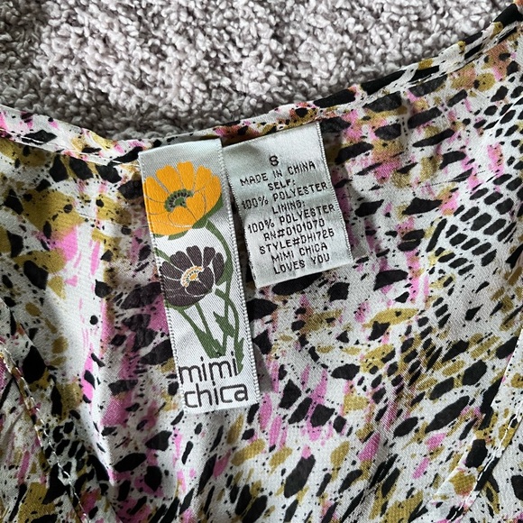 Mimi Chica Multicolor Swim Coverup - Picture 3 of 3